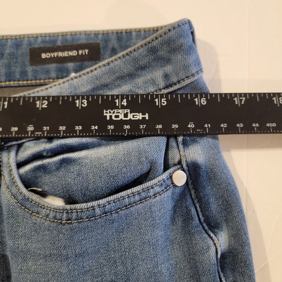 Judy Blue Boyfriend Capri Fit Jeans Womens 11/30 Measures 32x24 Light Wash Pants - Picture 6 of 8